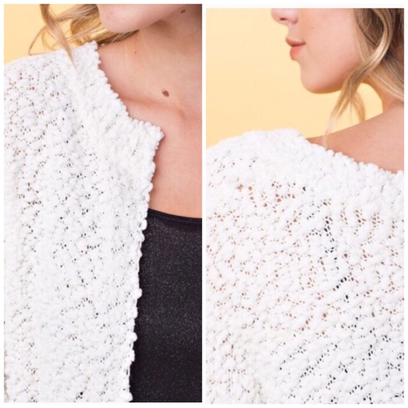 LAST ONE! 5⭐️ Long-line popcorn cardigan - Picture 5 of 8